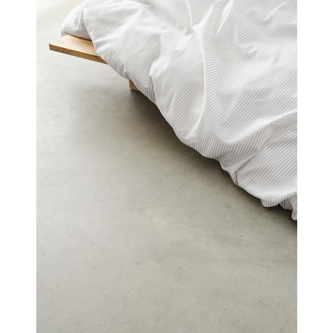 Marc O'Polo Classic Fine Stripe Kussensloop 60x70 Grey mist Marc O'Polo Classic Fine Stripe Kussensloop 60x70 Grey mist