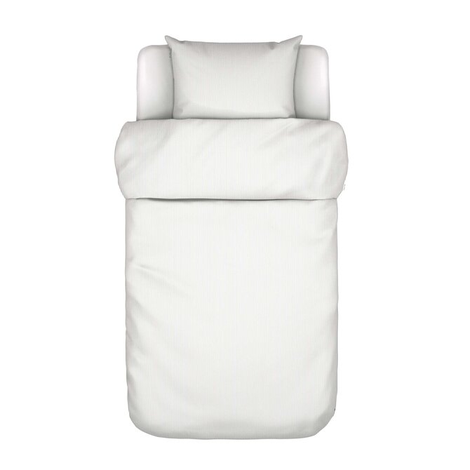 Marc O'Polo Classic Fine Stripe Dekbedovertrek 240x200/220 Grey mist Marc O'Polo Classic Fine Stripe Dekbedovertrek 240x200/220 Grey mist