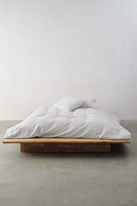 Marc O'Polo Classic Fine Stripe Dekbedovertrek 200x200/220 Anthracite