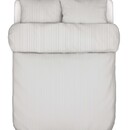 Marc O'Polo Marc O'Polo Classic Fine Stripe Dekbedovertrek 200x200/220 Anthracite