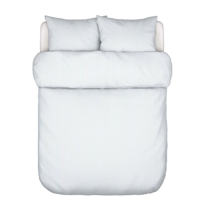 Marc O'Polo Classic Fine Stripe Dekbedovertrek 240x200/220 Denim blue Marc O'Polo Classic Fine Stripe Dekbedovertrek 240x200/220 Denim blue