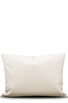 Marc O'Polo Classic Fine Stripe Kussensloop 60x70 Dark sand