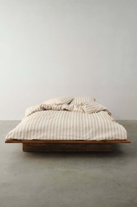 Marc O'Polo Steffe Dekbedovertrek 200x200/220 Dark sand