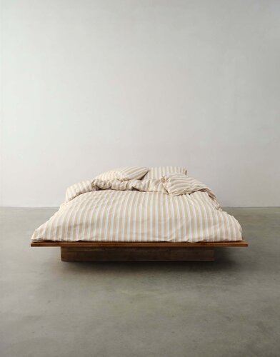 Marc O'Polo Marc O'Polo Steffe Dekbedovertrek 140x200/220 Dark sand afbeelding