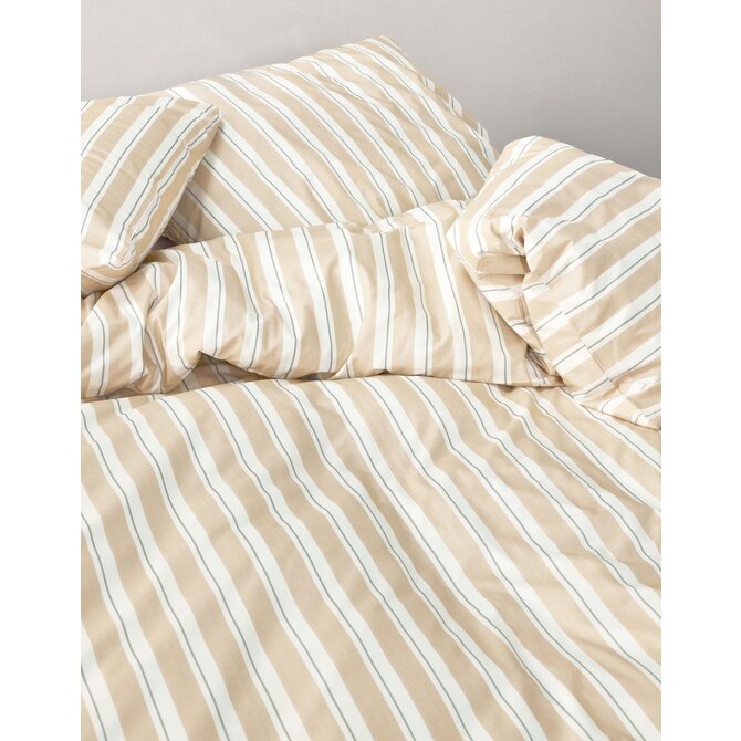 Marc O'Polo Steffe Dekbedovertrek 260x200/220 Dark sand Marc O'Polo Steffe Dekbedovertrek 260x200/220 Dark sand