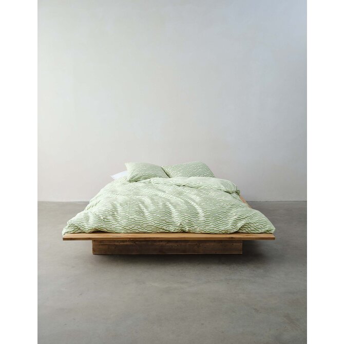 Marc O'Polo Harpa Dekbedovertrek 140x200/220 Fern green