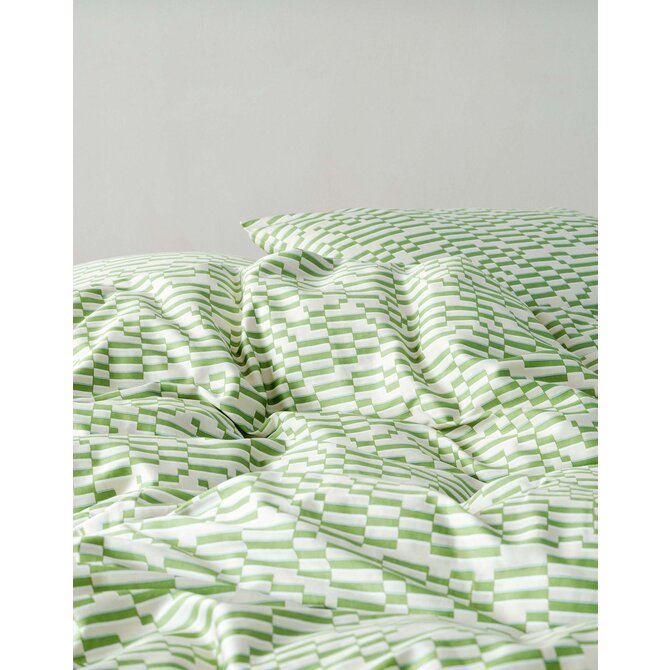 Marc O'Polo Harpa Dekbedovertrek 140x200/220 Fern green