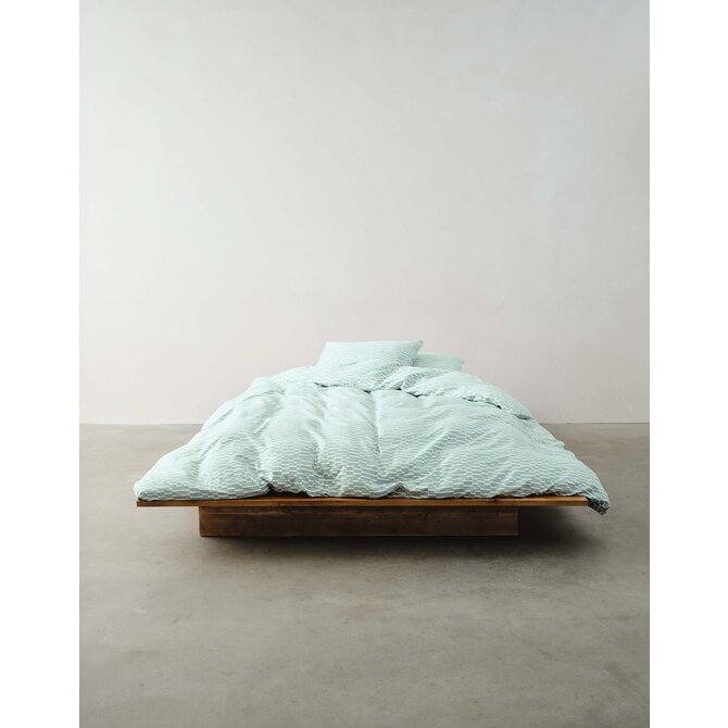 Marc O'Polo Harpa Dekbedovertrek 200x200/220 Blue haze Marc O'Polo Harpa Dekbedovertrek 200x200/220 Blue haze