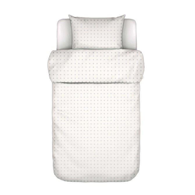 Marc O'Polo Iben Dekbedovertrek 240x200/220 Grey mist Marc O'Polo Iben Dekbedovertrek 240x200/220 Grey mist