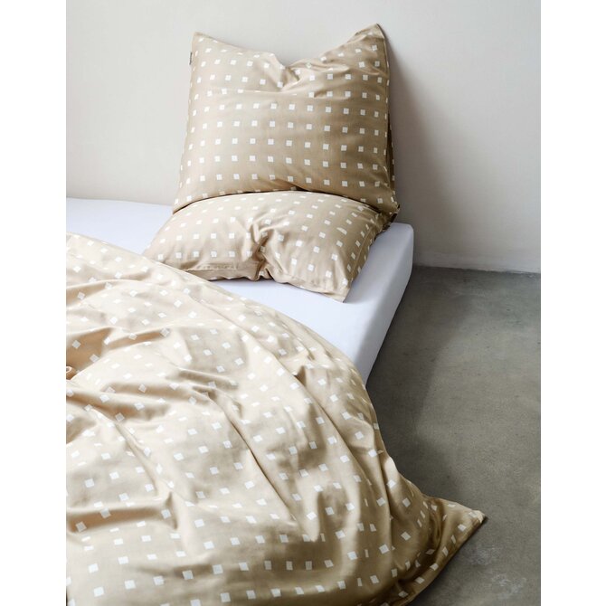 Marc O'Polo Iben Kussensloop 60x70 Dark sand Marc O'Polo Iben Kussensloop 60x70 Dark sand