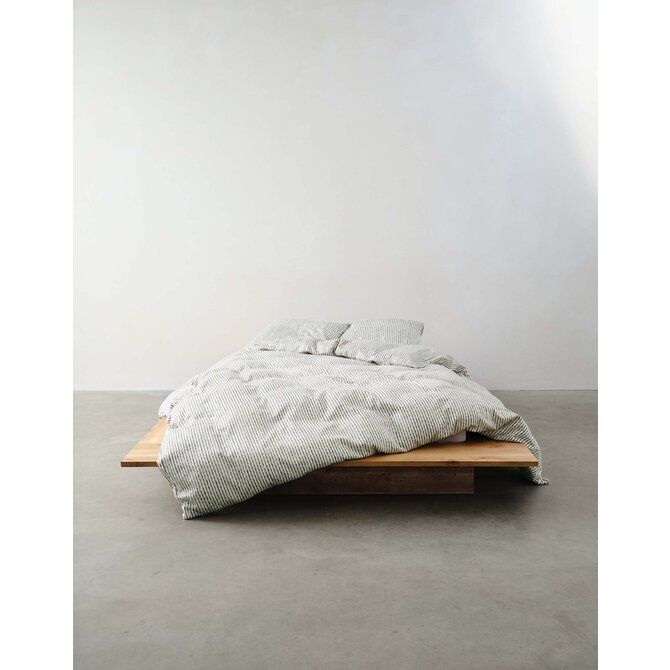 Marc O'Polo Janne Kussensloop 60x70 Grey mist Marc O'Polo Janne Kussensloop 60x70 Grey mist