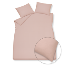 Vandyck Kussensloop PURE 66 cotton hemp sepia pink        Kussensloop (60x70)