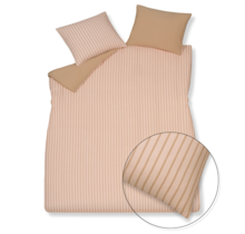 Vandyck Dekbedovertrek PURE 92 sepia pink        1-persoons (140x200/220 )