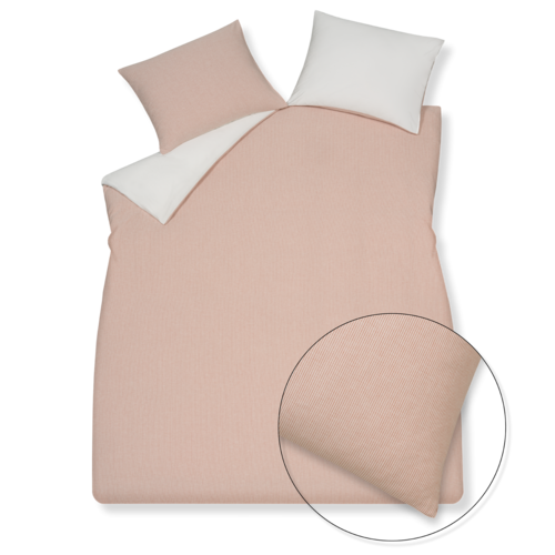 Vandyck Vandyck Dekbedovertrek PURE 89 sepia pink 2-persoons (200x200/220 ) afbeelding