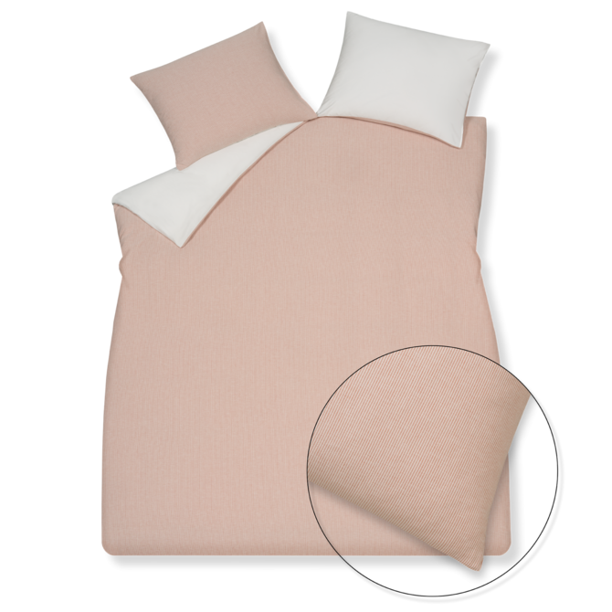 Vandyck Dekbedovertrek PURE 89 sepia pink        2-persoons (200x200/220 ) Vandyck Dekbedovertrek PURE 89 sepia pink        2-persoons (200x200/220 )