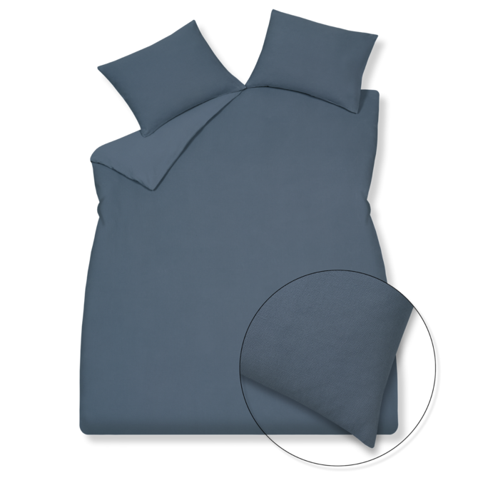 Vandyck Dekbedovertrek PURE 88 jeans blue      Lits-jumeaux (240x200/220 ) Vandyck Dekbedovertrek PURE 88 jeans blue      Lits-jumeaux (240x200/220 )