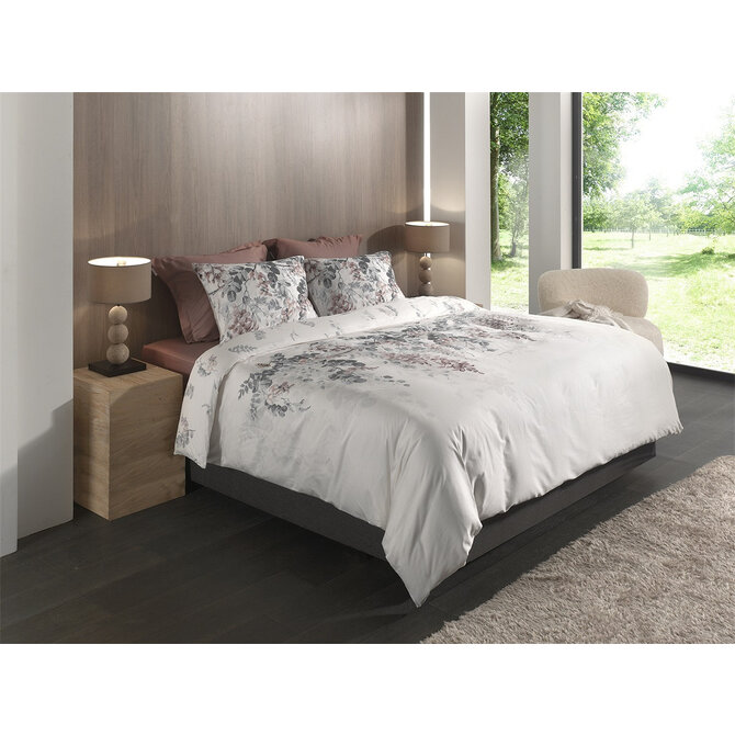 Heckett & Lane Nina Dekbedovertrek 140x200/220 White Heckett & Lane Nina Dekbedovertrek 140x200/220 White