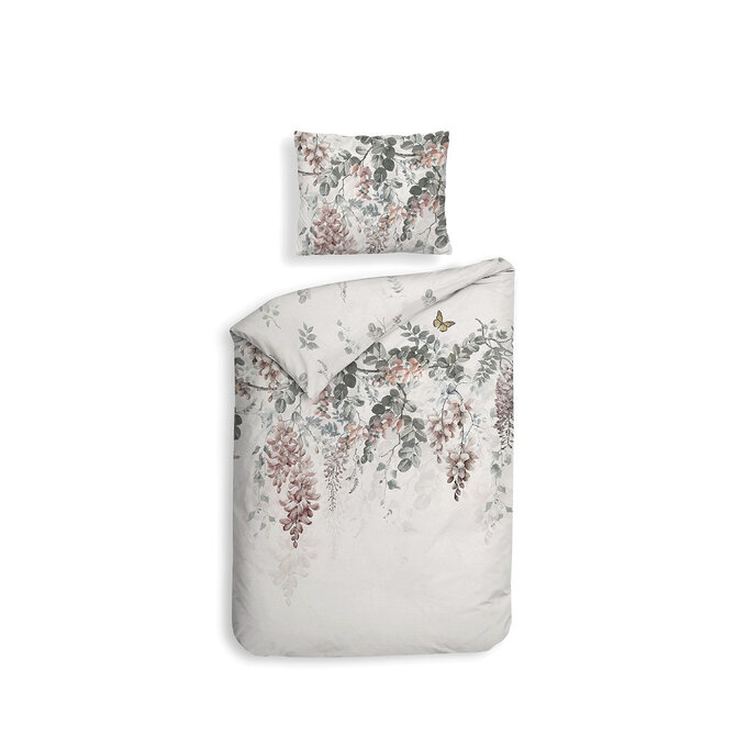 Heckett & Lane Nina Dekbedovertrek 140x200/220 White Heckett & Lane Nina Dekbedovertrek 140x200/220 White