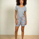 Pip Studio Pip Studio Tilly Short Sleeve Top Mojo Blue XL