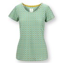 Pip Studio Pip Studio Tilly Short Sleeve Top Mojo Green M