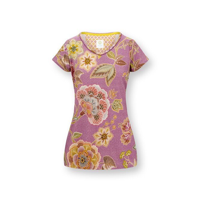 Pip Studio Toy Short Sleeve Top Matata Lilac XL