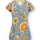 Pip Studio Pip Studio Toy Short Sleeve Top Matata Blue M