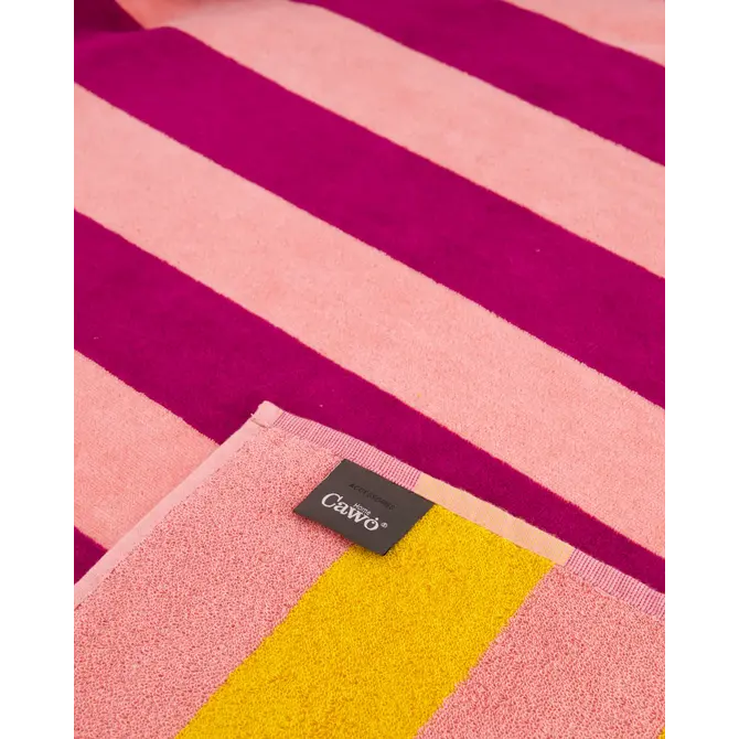 Cawo Beach Tropical Streifen Strandlaken 80x180 sunset Cawo Beach Tropical Streifen Strandlaken 80x180 sunset