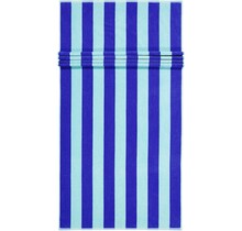 Cawo Beach Tropical Streifen Strandlaken 80x180 aqua