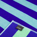 Cawö Cawo Beach Tropical Streifen Strandlaken 80x180 aqua