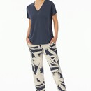 Schiesser Schiesser Pyjamas 3/4  graphite 182540 46/3XL