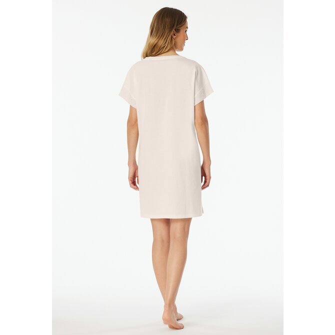 Schiesser Nightshirt 1/2 off-white  182535 40/L