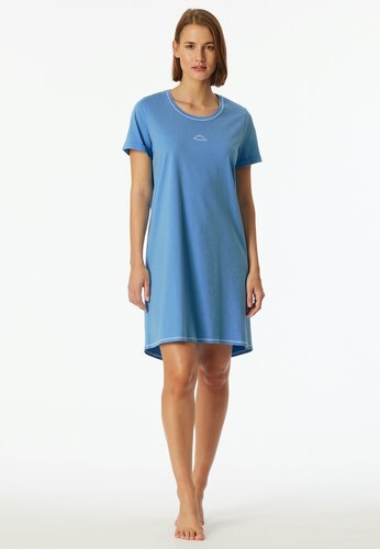 Schiesser Schiesser Nightshirt light blue 181252 46/3XL