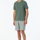 Schiesser Schiesser Pyjama Short khaki  182609 52/L