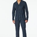 Schiesser Schiesser Pyjama Long  graphite 182656 56/XXL