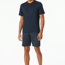 Schiesser Schiesser Pyjama Short graphite 182613 48/S