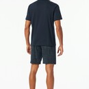 Schiesser Schiesser Pyjama Short graphite 182613 48/S