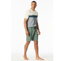 Schiesser Pyjama Short khaki  182607 50/M