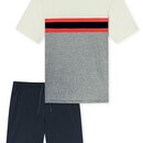 Schiesser Schiesser Pyjama Short light red  182607 50/M