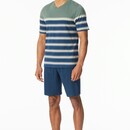 Schiesser Schiesser Pyjama Short khaki  182604 52/L