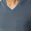 Schiesser Schiesser Pyjama Long  graphite 181162 50/M