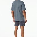 Schiesser Schiesser Pyjama Short graphite 181161 58/3XL