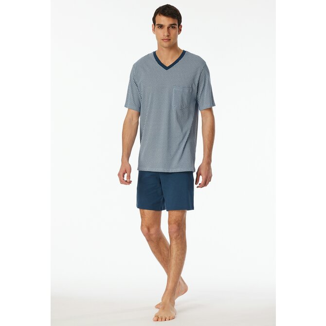 Schiesser Pyjama Short air 181161 54/XL
