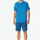 Schiesser Schiesser Pyjama Short aquarium 181157 54/XL