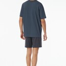 Schiesser Schiesser Pyjama Short graphite 181155 48/S