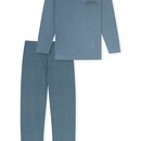 Schiesser Schiesser Pyjama Long  graphite 180262 56/XXL