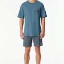 Schiesser Schiesser Pyjama Short graphite 180261 54/XL