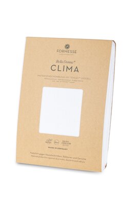Bella Donna Clima Moltonhoeslaken Wit 90x190-100x220