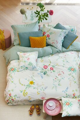 Pip Studio Dekbedovertrek Fleur Grandeur White 240x200/220