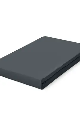 Schlafgut Pure Jersey Hoeslaken L - 140x200 - 160x220 556 Grey Deep
