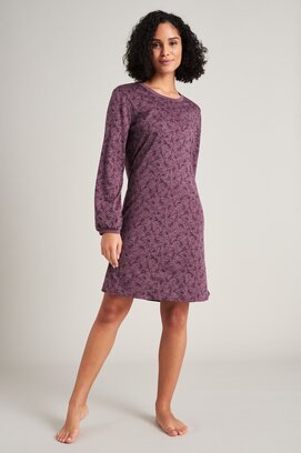 Schiesser nachthemd 175545 dames mauve